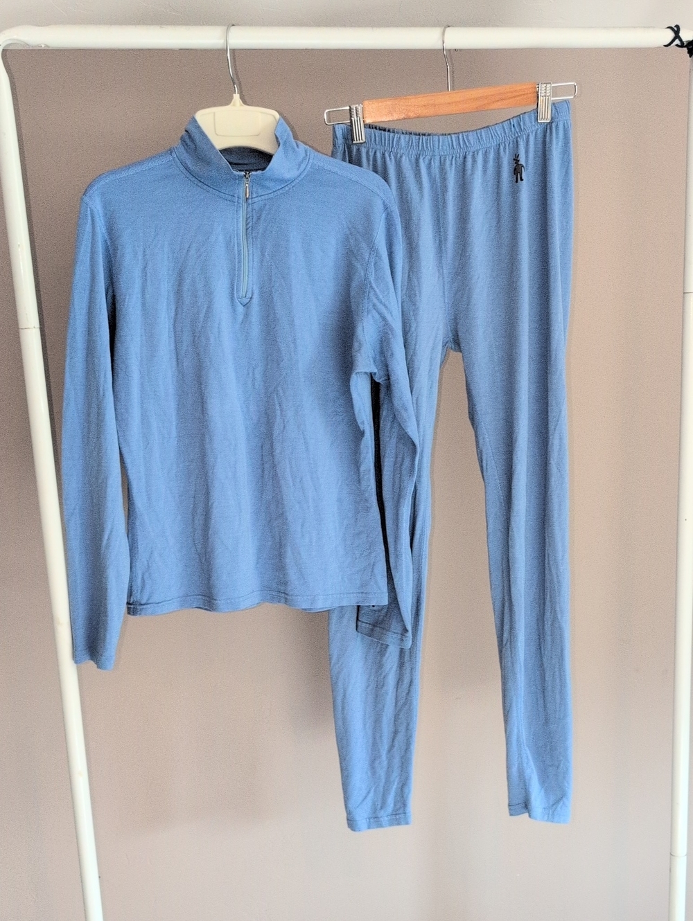 SmartWool Merino Wool Two-piece Women's Base Layer Quarter Zip And Pants